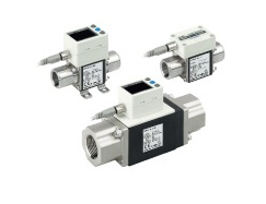 3色显示 水用数字式流量开关 PF3W-ZL